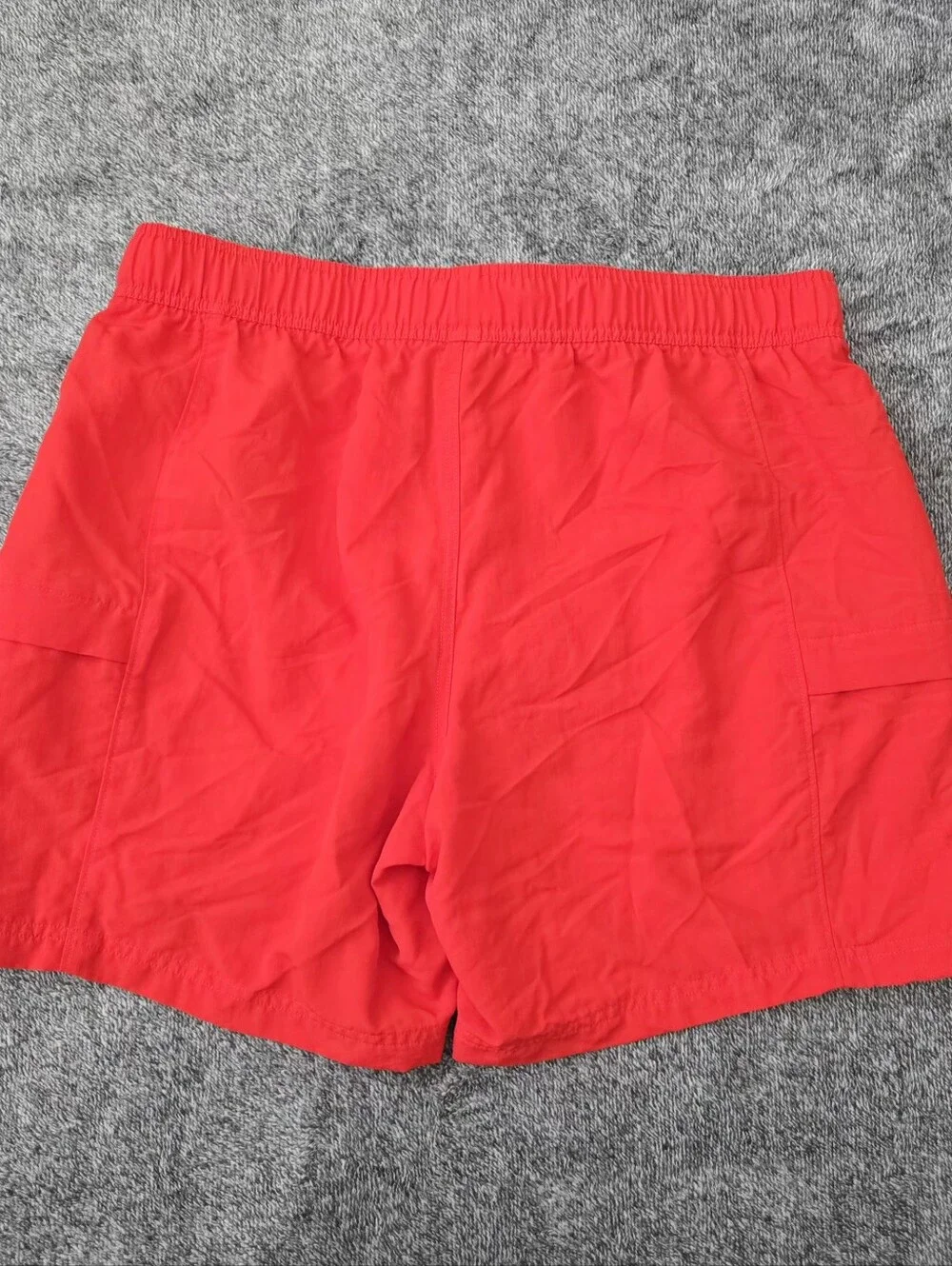 The North Face Class V Pull-On Shorts Red Men's Size L Swim Trunks Lined EUC